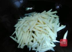 糖醋藕丝的做法图解3