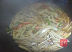 糖醋藕丝的做法图解5