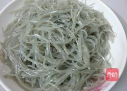 白菜炒粉丝的做法图解2