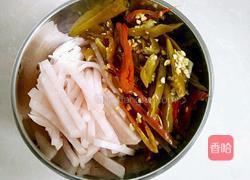 酸菜肉丝的做法图解3