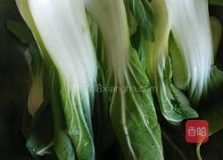 蒜蓉油菜大虾的做法图解3