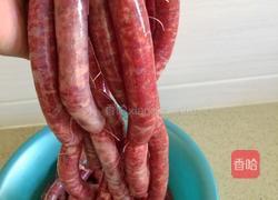 家庭简易制作广味腊肠的做法图解2