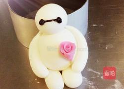 翻糖捏塑(大白)的做法图解8
