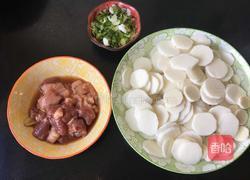 木耳炒山药的做法图解2