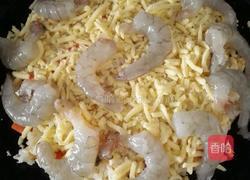 虾仁焗饭的做法图解11