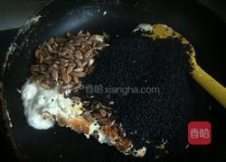 黑芝麻牛轧糖的做法图解6