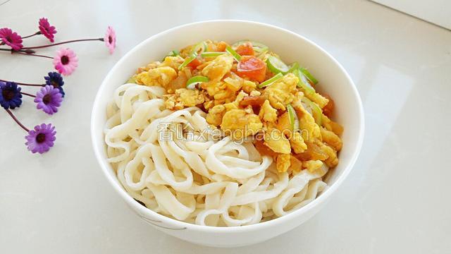 西红柿鸡蛋打卤面