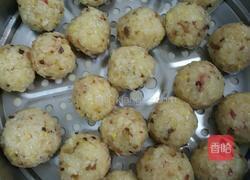 腊肉糯米圆子的做法图解5