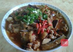 香辣茄子炒肉的做法图解6