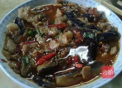 香辣茄子炒肉的做法图解5