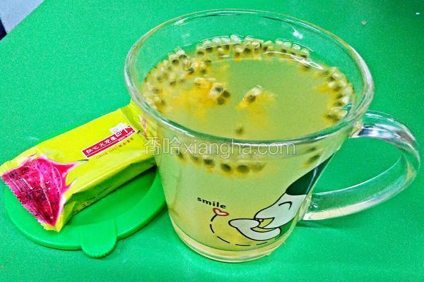 百香果柠檬蜂蜜水(下午茶)