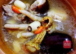 松茸莲子柴鸡汤的做法图解5