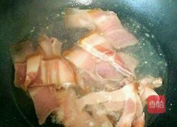 青椒腊肉的做法图解3