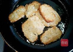 香煎糯米糕的做法图解9