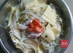 豆芽炒豆腐干的做法图解5