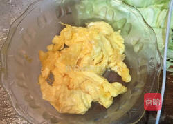 鸡蛋火腿炒年糕的做法图解3