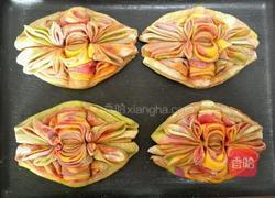 彩色大花卷的做法图解16