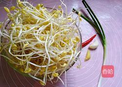 素炒黄豆芽的做法图解1