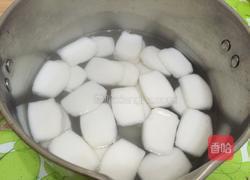 芥蓝虾仁炒年糕的做法图解1