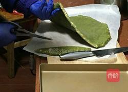 抹茶牛轧糖的做法图解7