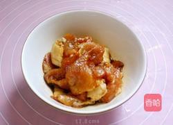 香芹腐竹炒肉片的做法图解4