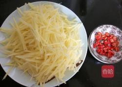 土豆丝盖浇面的做法图解2