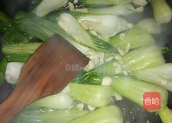 爆炒小油菜的做法图解6
