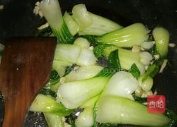 爆炒小油菜的做法图解7
