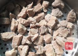 宝宝开心拍拍双色肉松（面包机版）的做法图解4