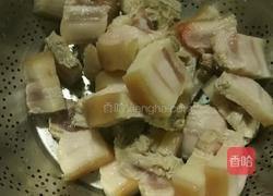 鳗鱼干烧五花肉的做法图解3