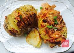 风琴烤土豆的做法图解4