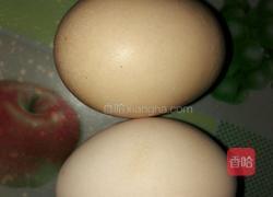 花生鸡蛋面的做法图解1