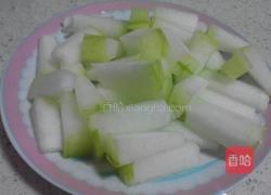 冬瓜戏虾米的做法图解2