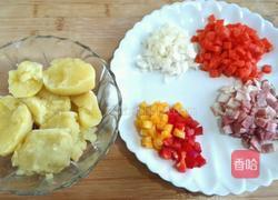 芝士焗培根土豆的做法图解1