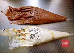 沙拉肉松双色海绵蛋糕卷的做法图解20