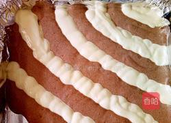 沙拉肉松双色海绵蛋糕卷的做法图解22