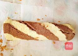 沙拉肉松双色海绵蛋糕卷的做法图解28