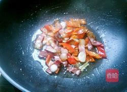 荷兰豆炒腊肉的做法图解5