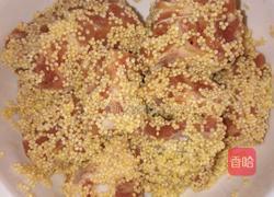 香糯小米蒸排骨的做法图解5