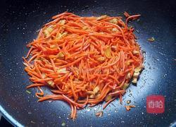胡萝卜炒肉丝的做法图解8