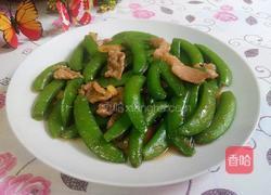 瘦肉炒甜豆的做法图解10