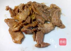 瘦肉炒甜豆的做法图解7