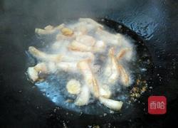 荠菜肉丝炒年糕的做法图解8