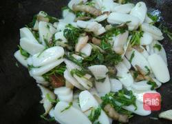 荠菜肉丝炒年糕的做法图解18