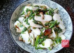 荠菜肉丝炒年糕的做法图解21