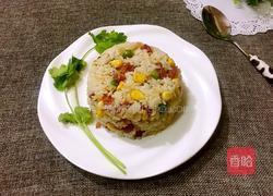 腊肠炒饭的做法图解7