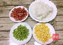 腊肠炒饭的做法图解1