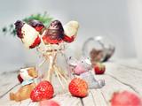 草莓巧克力棒棒糖的做法[图]