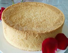 原味戚風(fēng)蛋糕