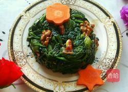 炝拌菠菜的做法图解6